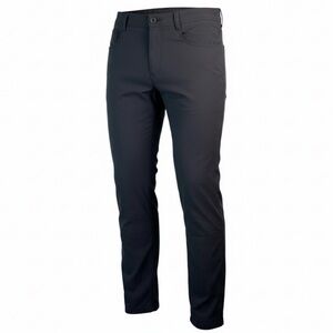 ORVIS Mens Fleece Lined Stretch Fabric Tech Pants Midnight Navy Side Pockets 32